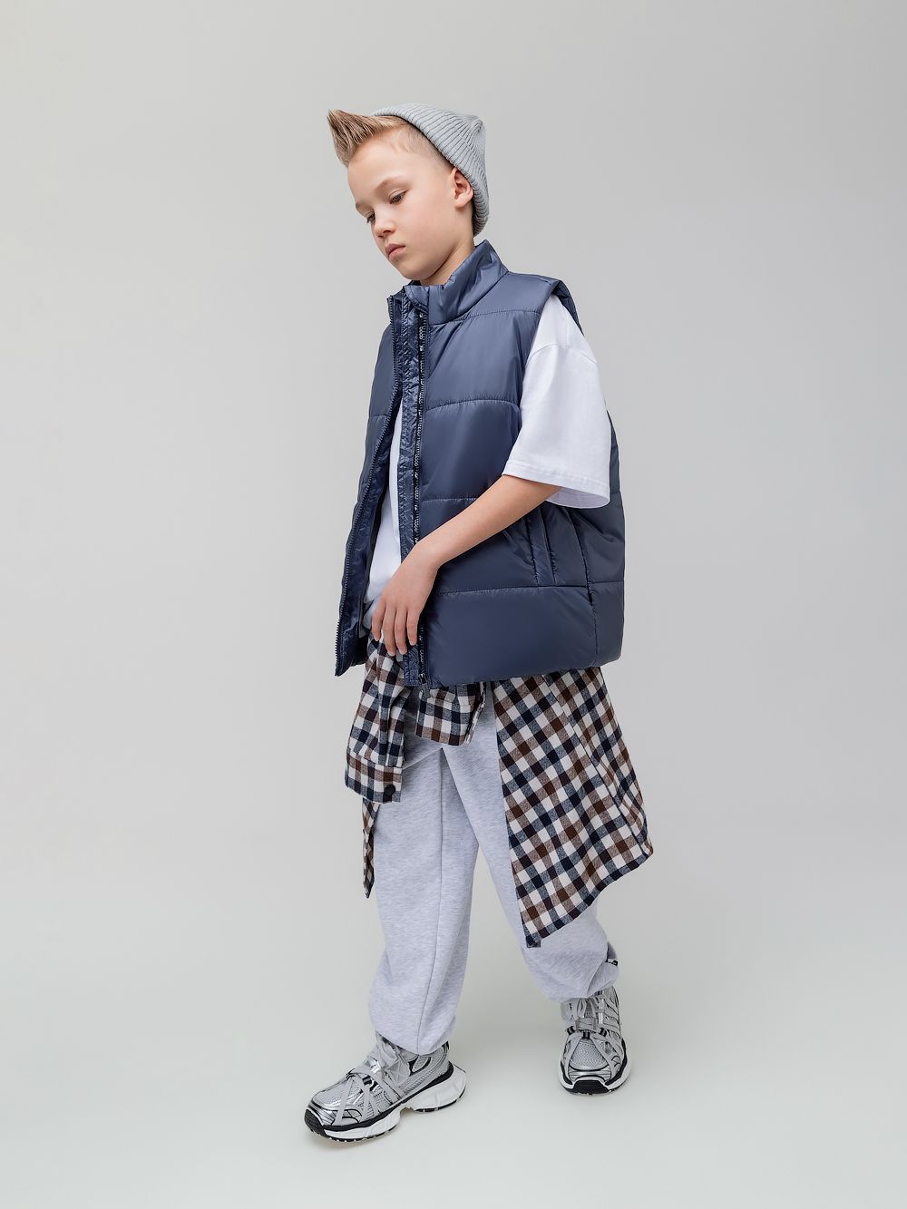 Жилет стеганый - фото 6