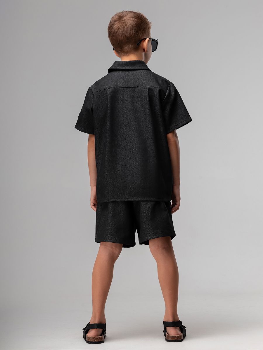 Костюм джинсовый с шортами - фото 11