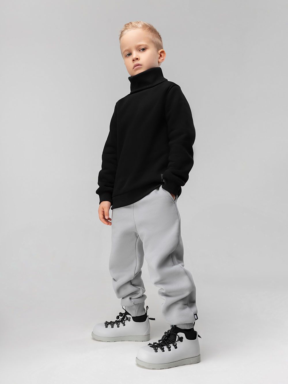 Брюки - джоггеры с начёсом Брюки - джоггеры с начёсом - фото 1