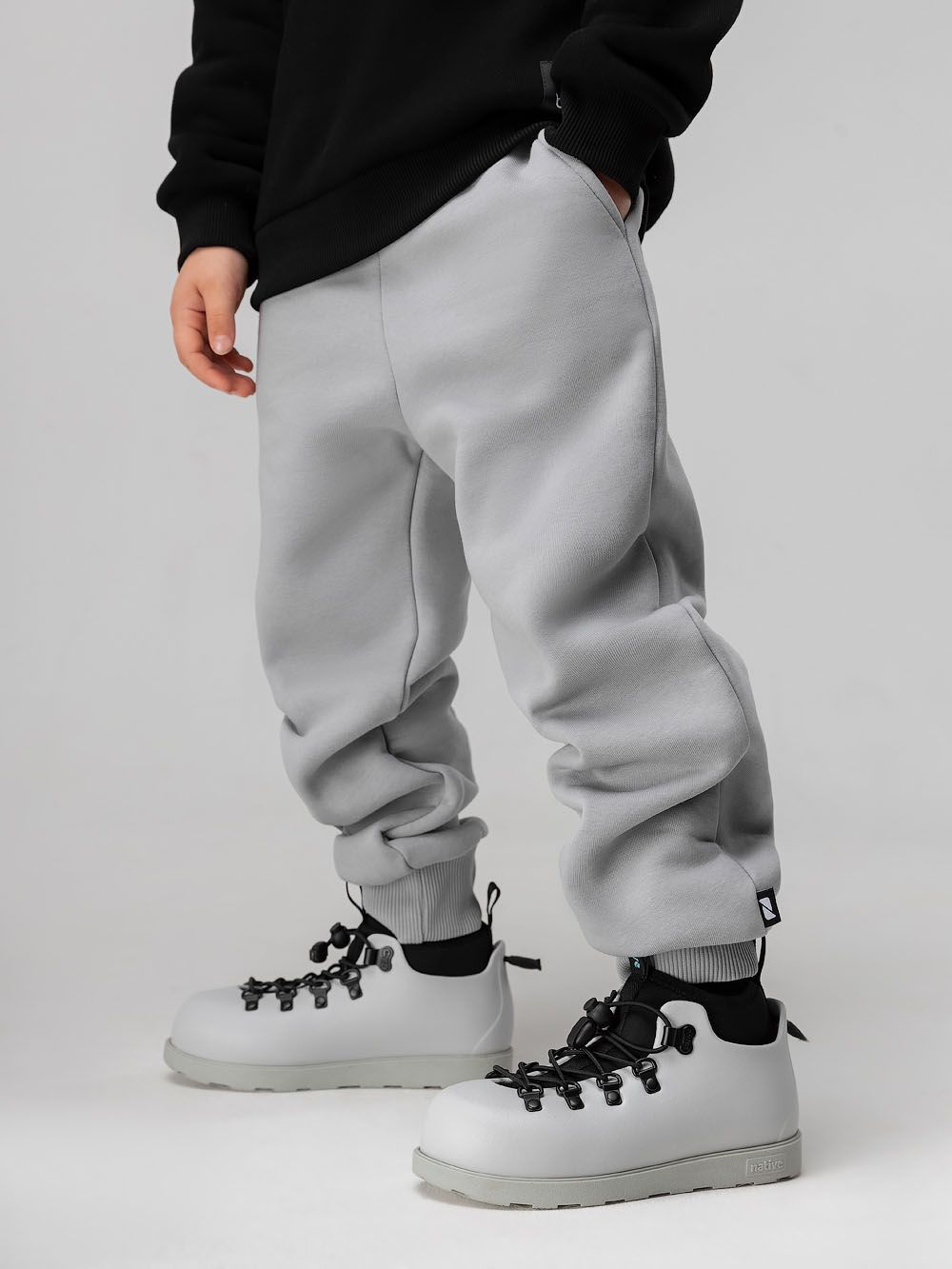 Брюки - джоггеры с начёсом Брюки - джоггеры с начёсом - фото 4