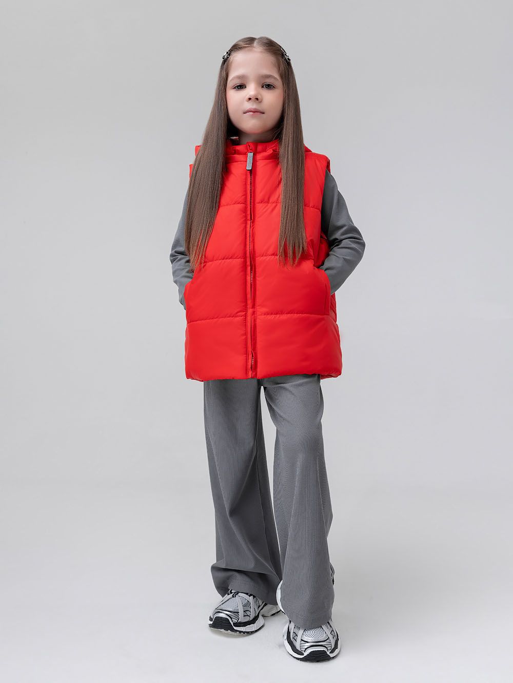 Жилет с капюшоном - фото 5