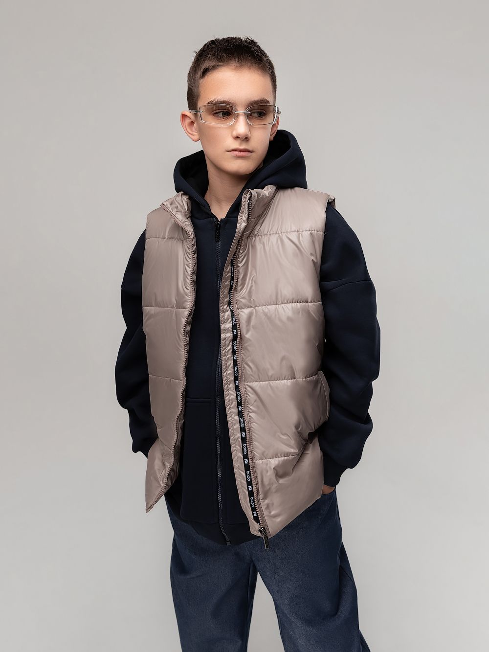 Жилет утепленный стеганый - фото 1