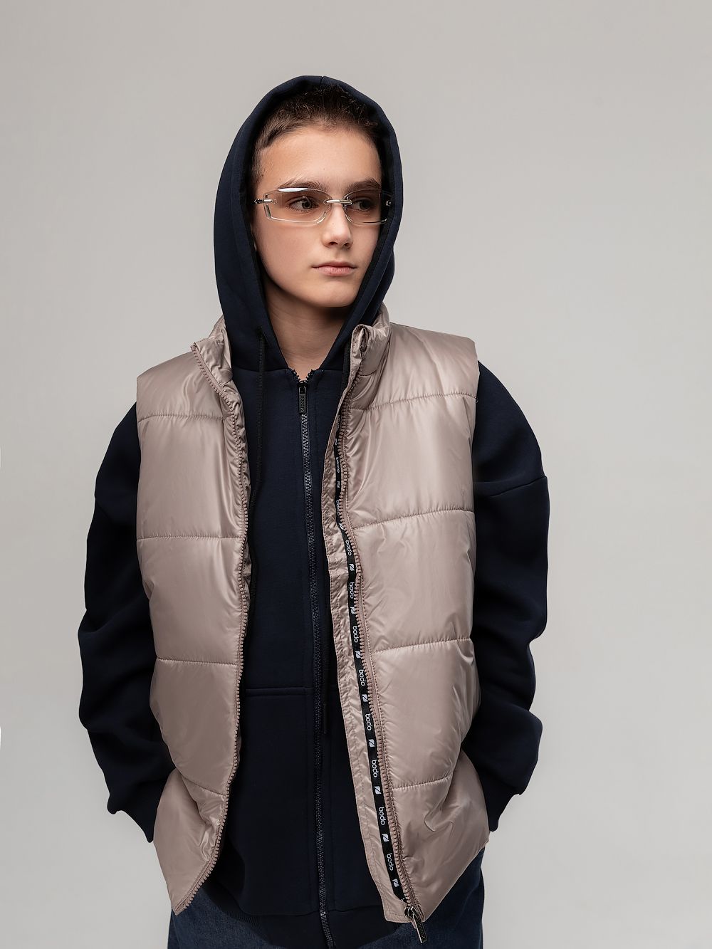 Жилет утепленный стеганый - фото 3