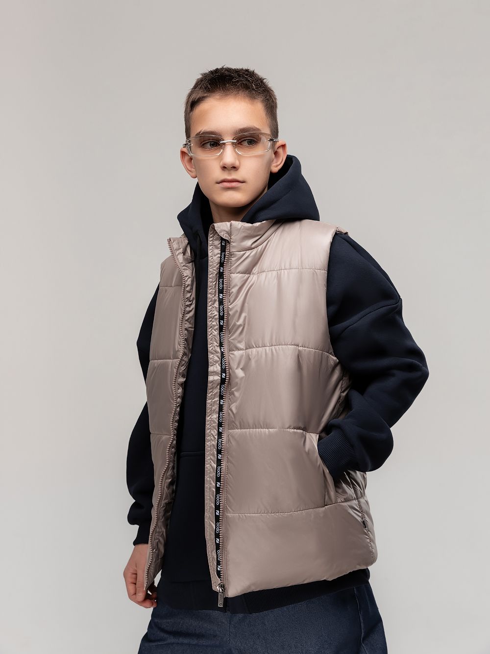 Жилет утепленный стеганый - фото 7