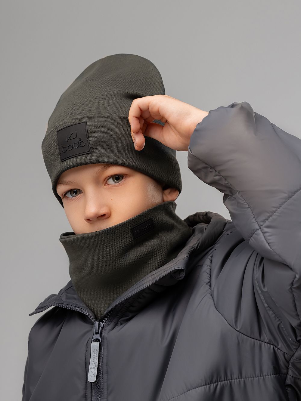 Комплект (шапка, снуд) - фото 1