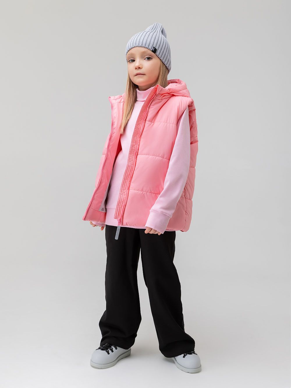 Жилет с капюшоном - фото 2