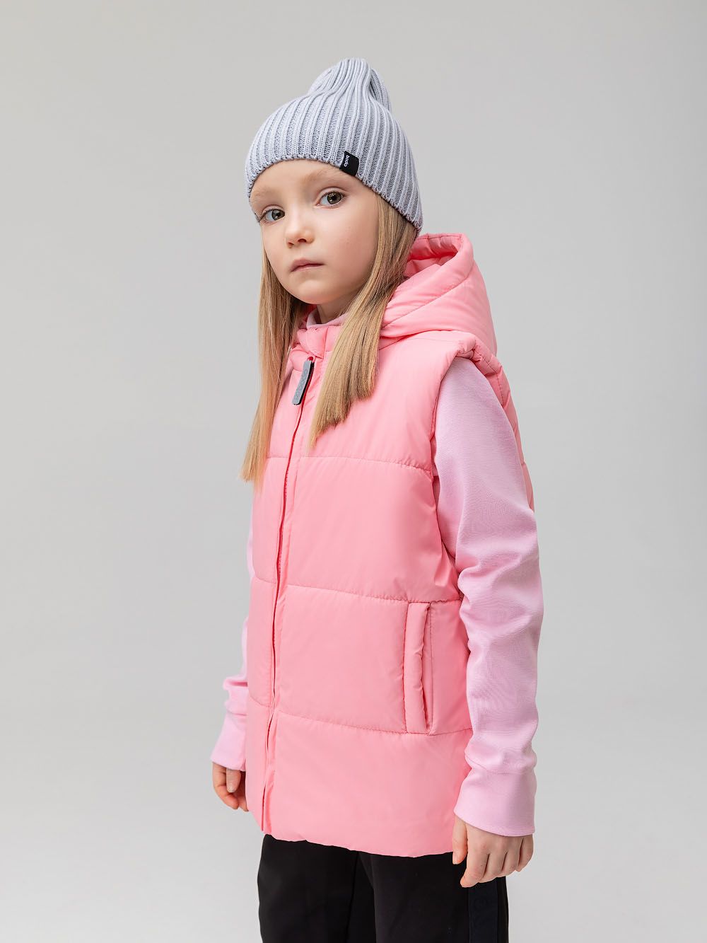 Жилет с капюшоном - фото 4