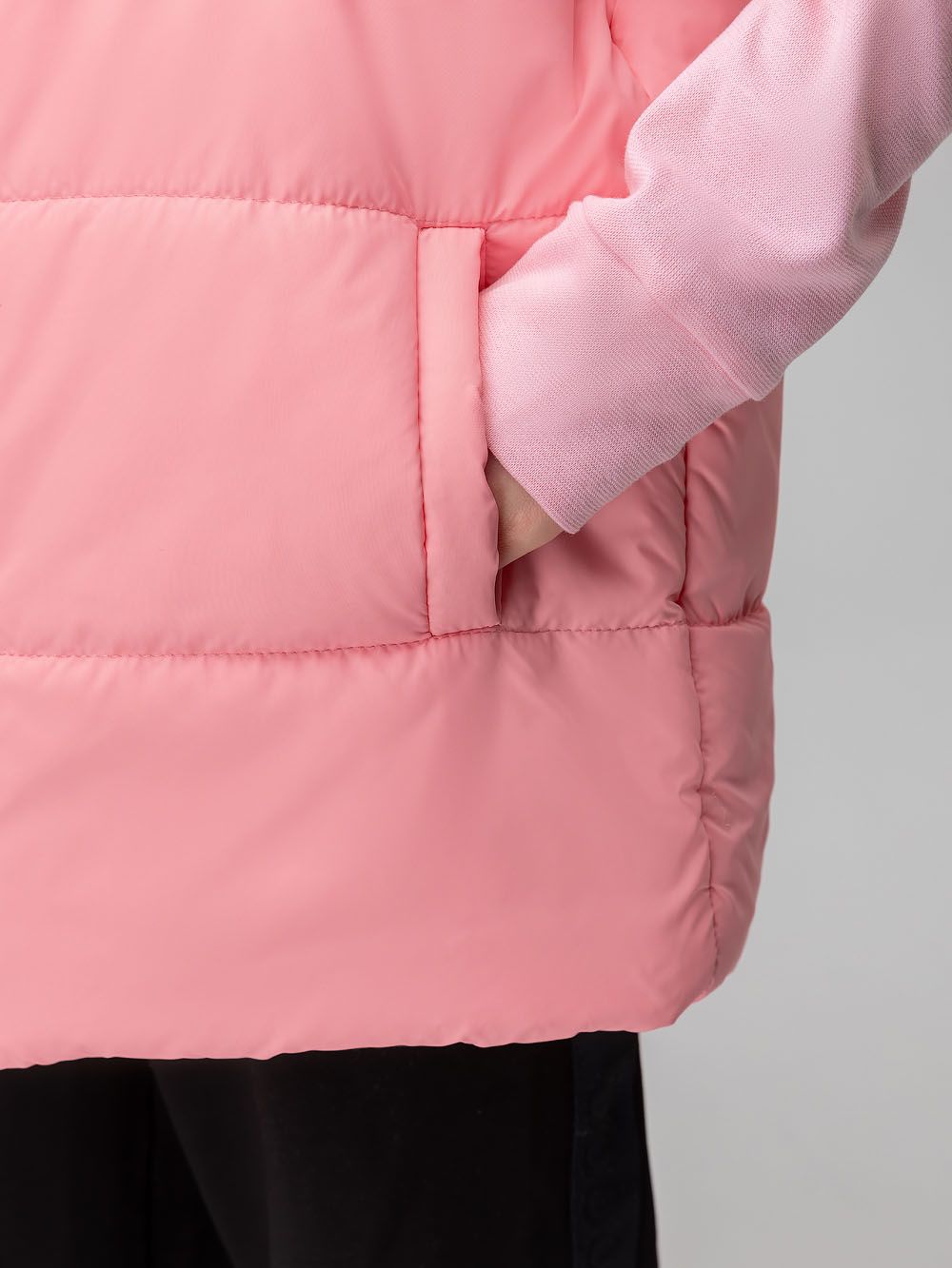 Жилет с капюшоном - фото 5