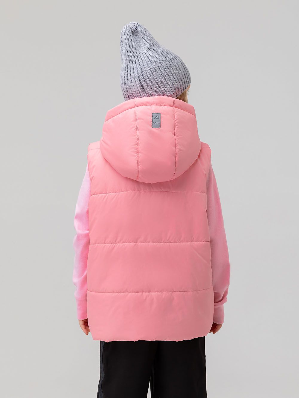 Жилет с капюшоном - фото 6