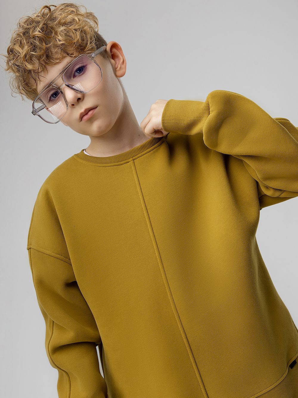 Костюм теплый с отстрочками - фото 4