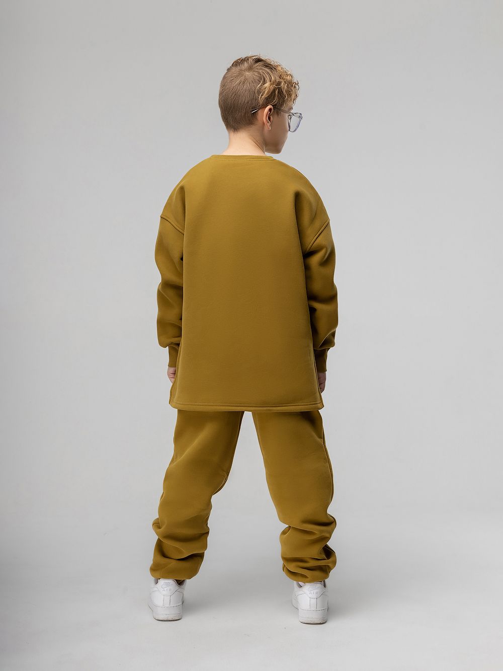 Костюм теплый с отстрочками - фото 9