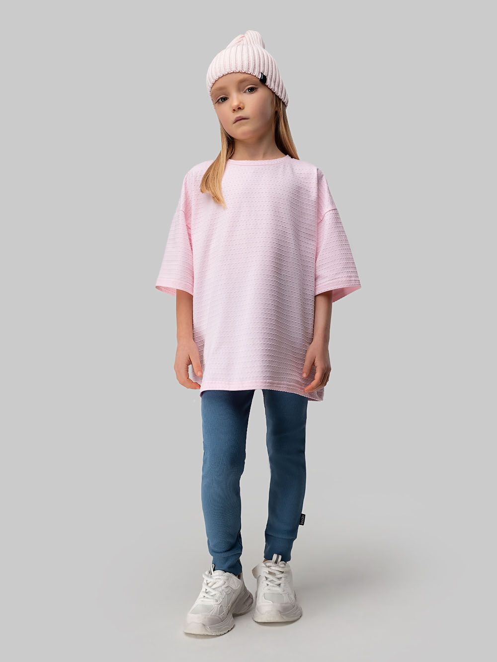 Леггинсы в рубчик - фото 1