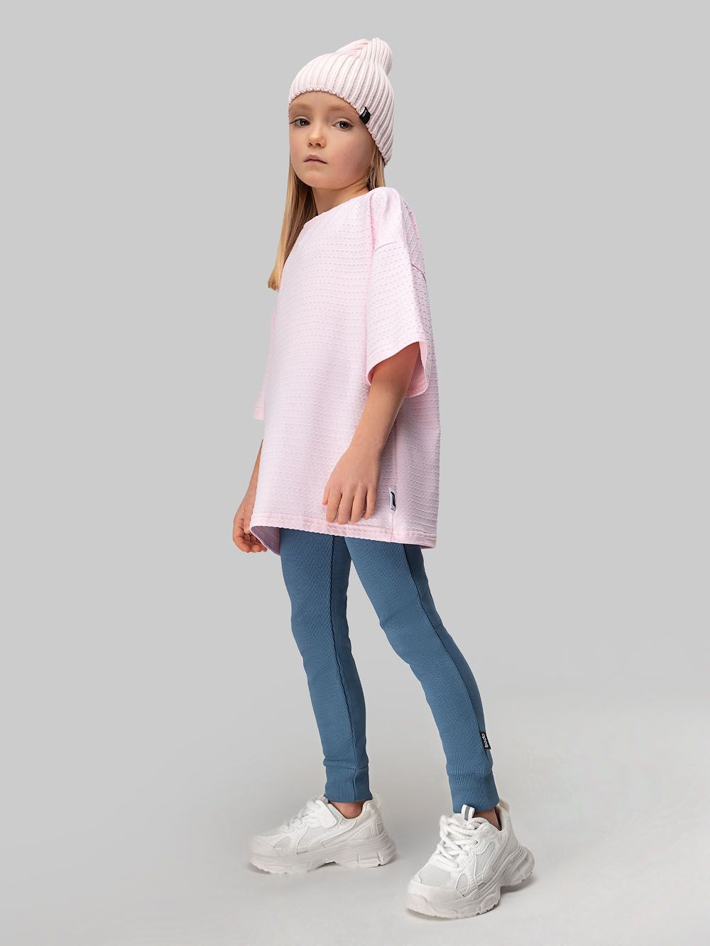 Леггинсы в рубчик - фото 2