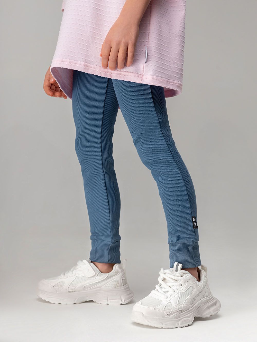 Леггинсы в рубчик - фото 3