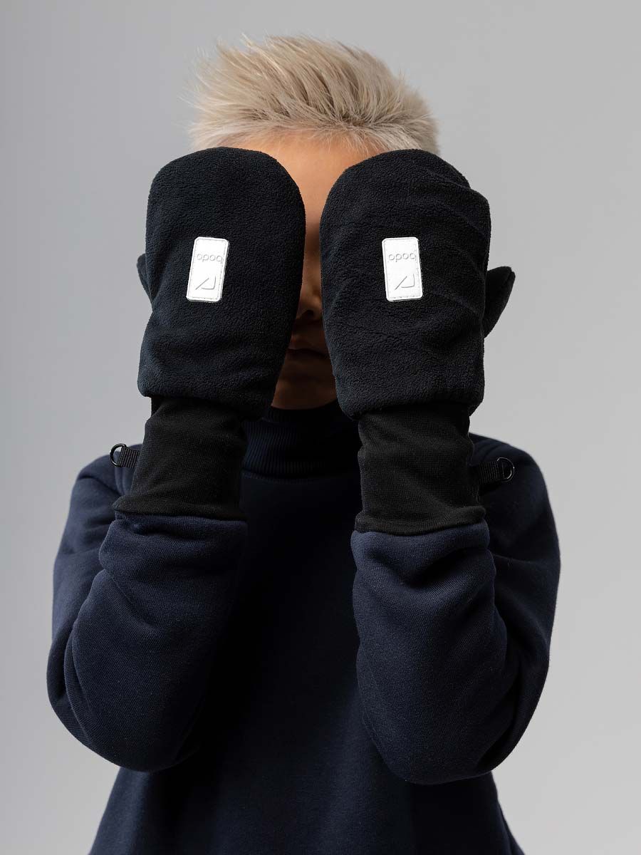 Варежки флисовые - фото 1