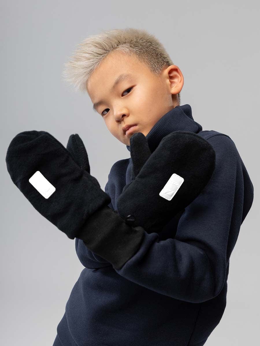 Варежки флисовые - фото 2