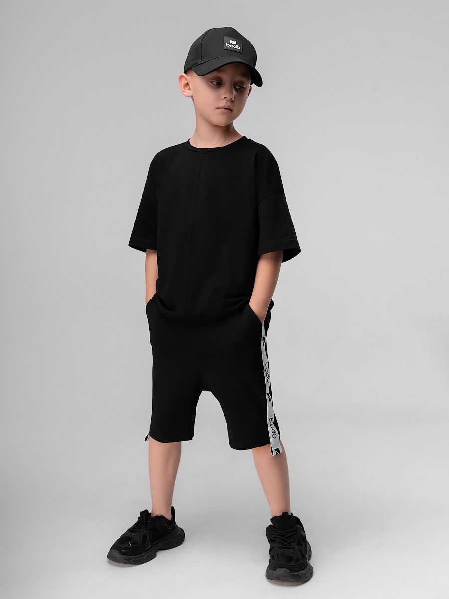 Шорты с брендированной лентой - фото 3