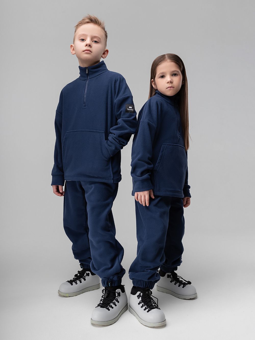 Костюм на полузамке флисовый - фото 3