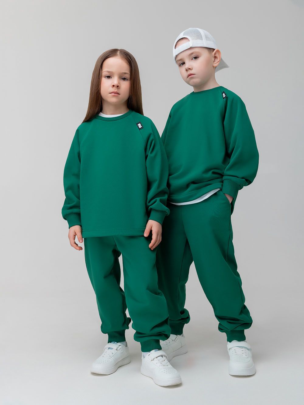 Костюм со свободным свитшотом - фото 1