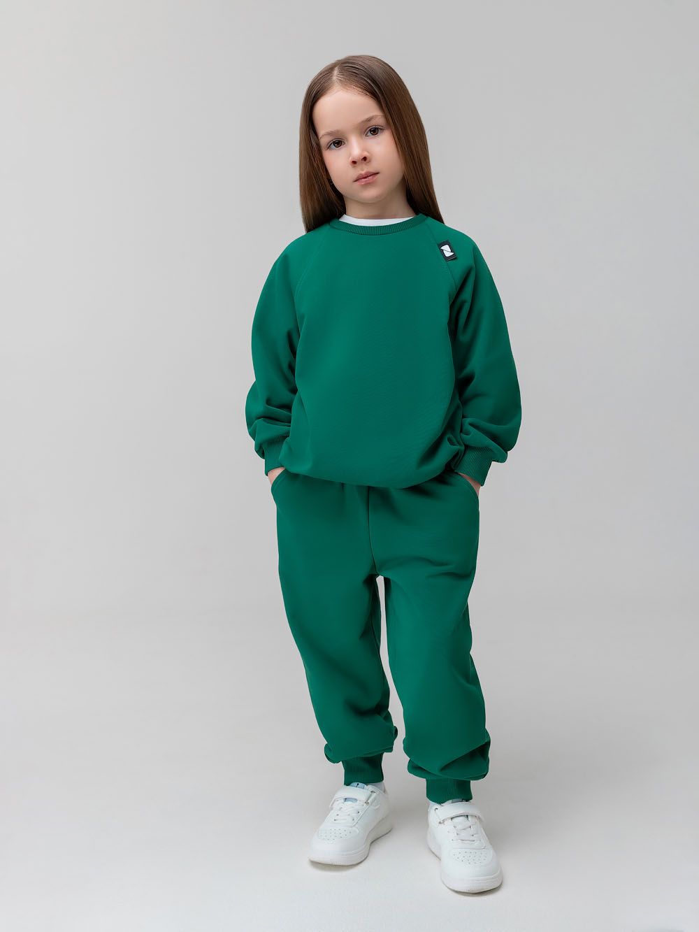 Костюм со свободным свитшотом - фото 3