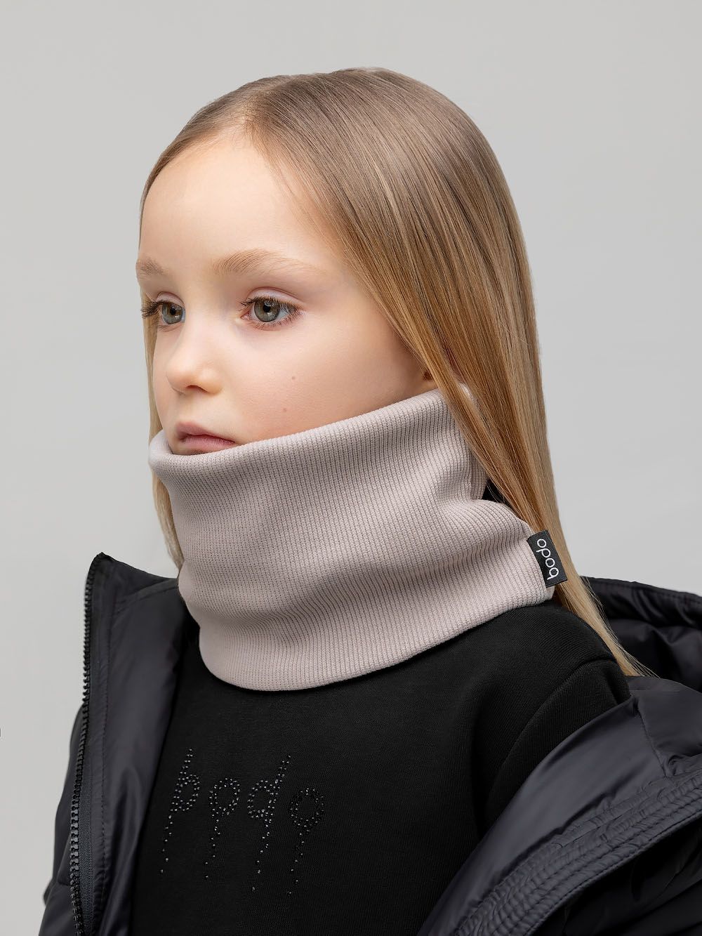 Шарф (Снуд) в рубчик - фото 4