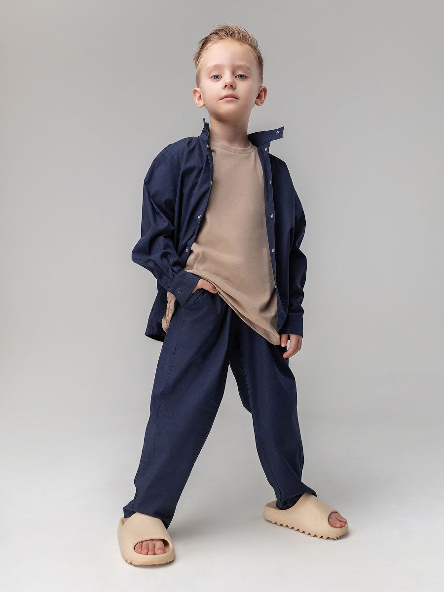 Рубашка из поплина - фото 7