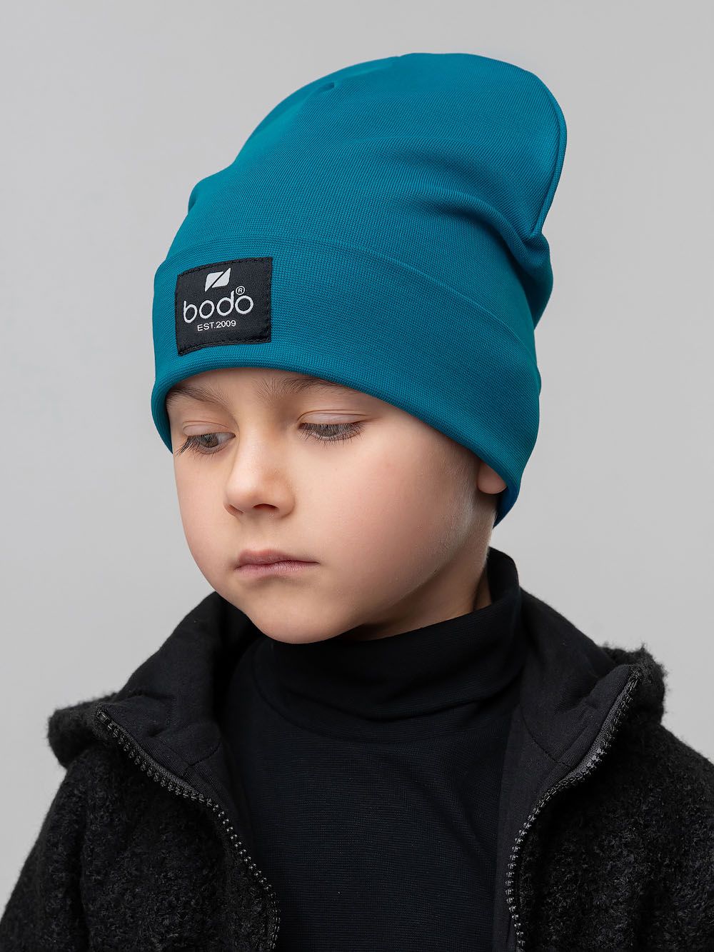 Шапка с отворотом - фото 1