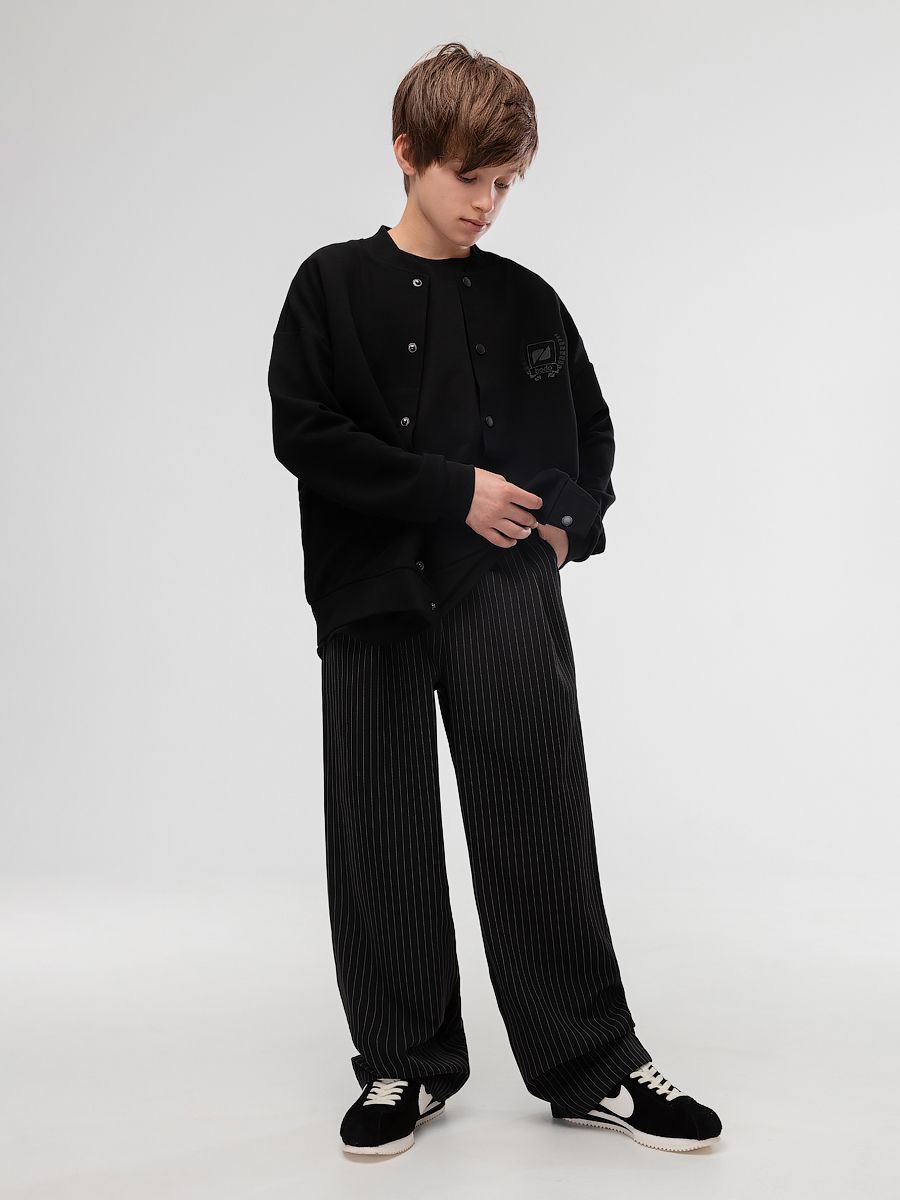 Брюки в полоску - фото 1