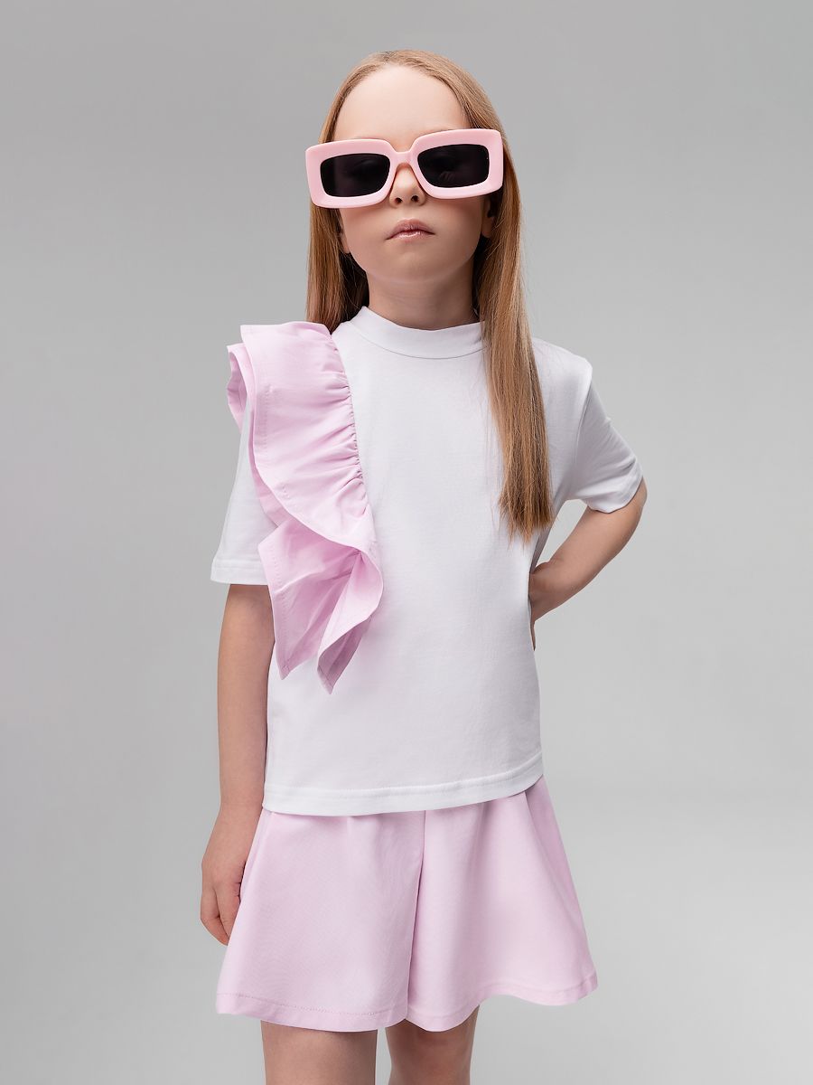 Футболка с воланом - фото 3