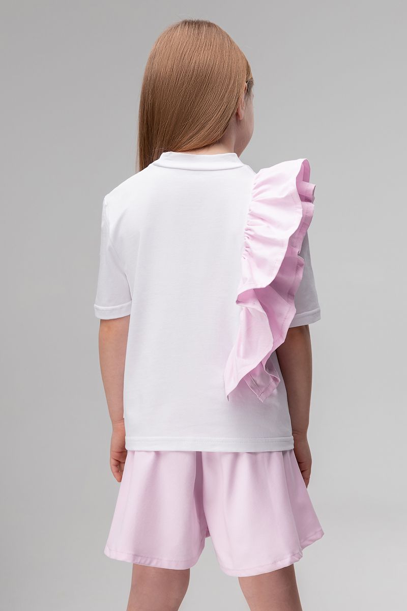 Футболка с воланом - фото 5