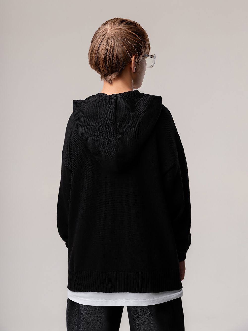 Свитер вязаный - фото 6