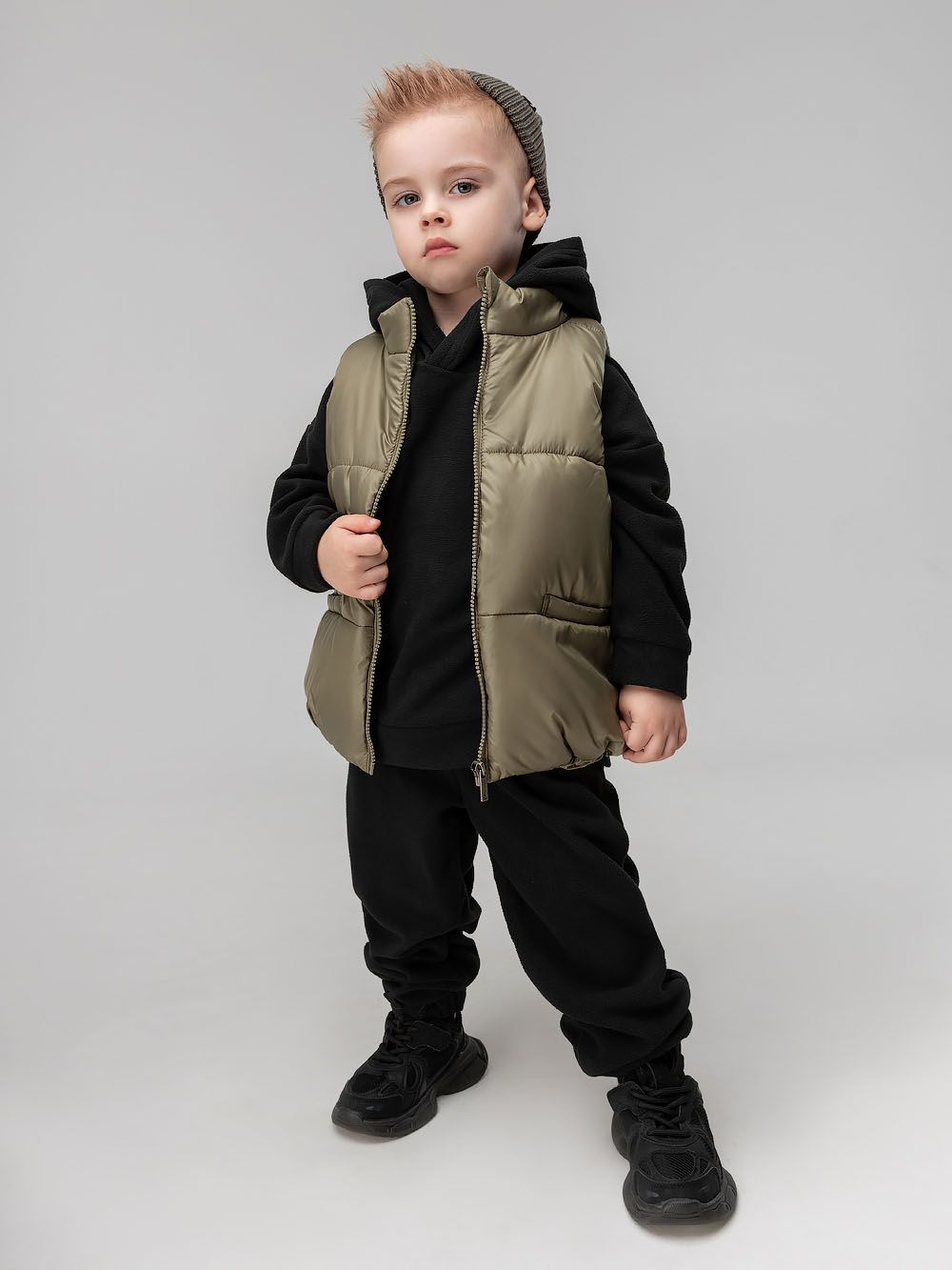 Жилет дутый утеплённый - фото 2