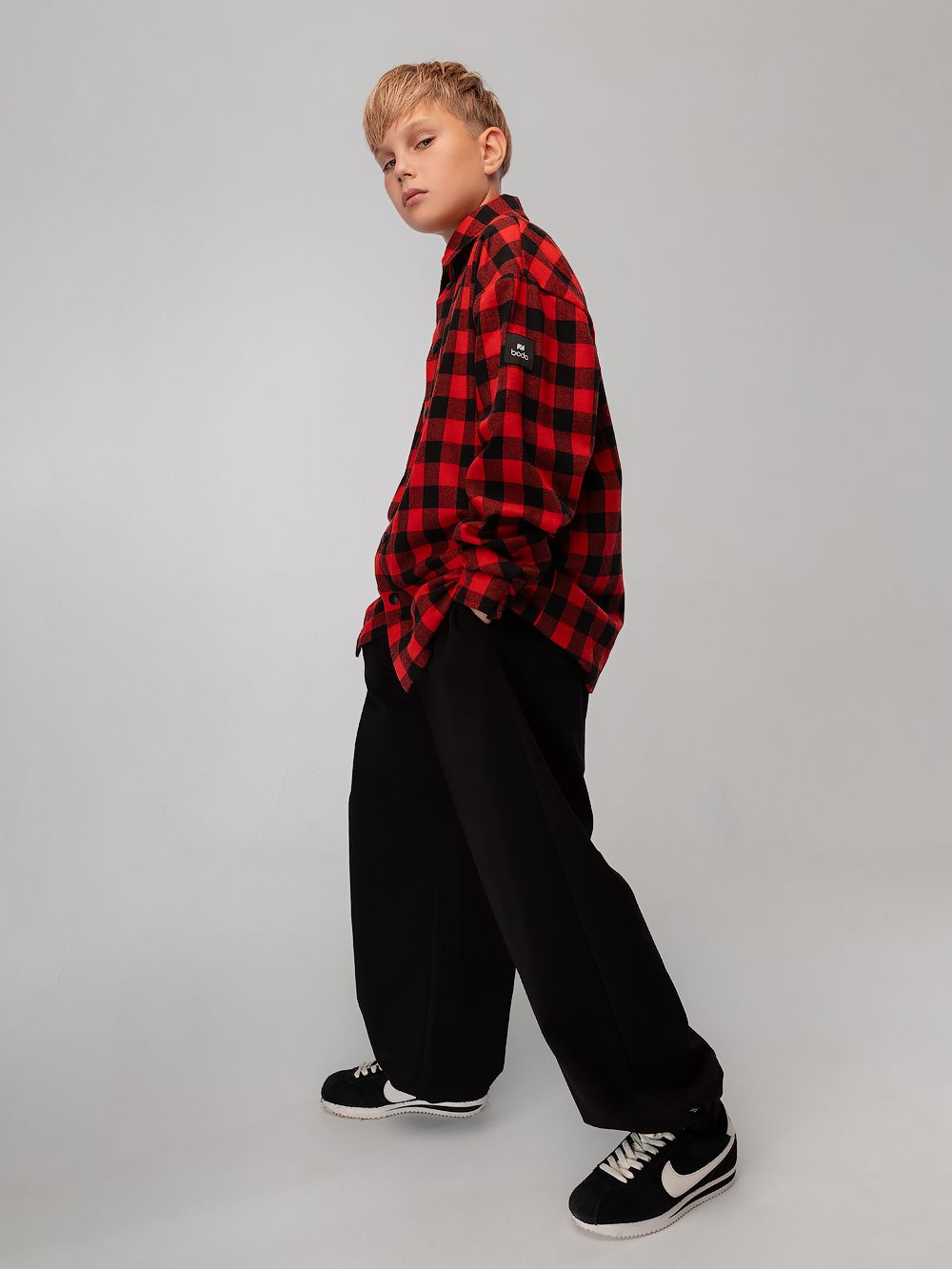 Объемные брюки на резинке Объемные брюки на резинке - фото 2