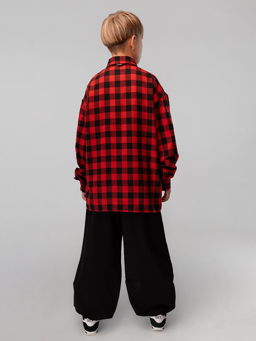 Объемные брюки на резинке Объемные брюки на резинке - фото 7