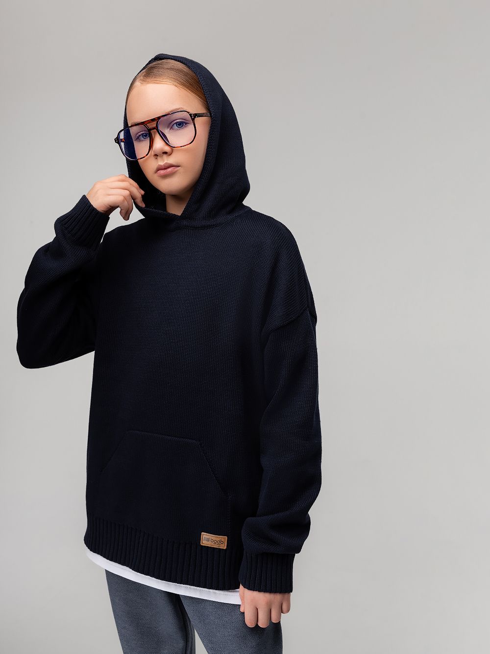 Свитер вязаный - фото 2