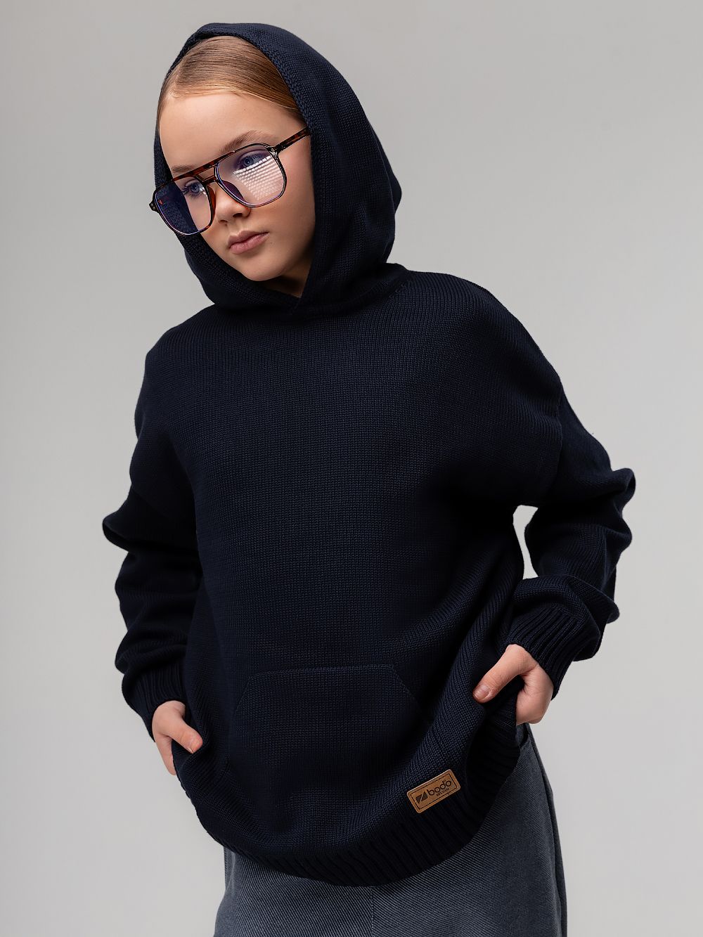 Свитер вязаный - фото 3