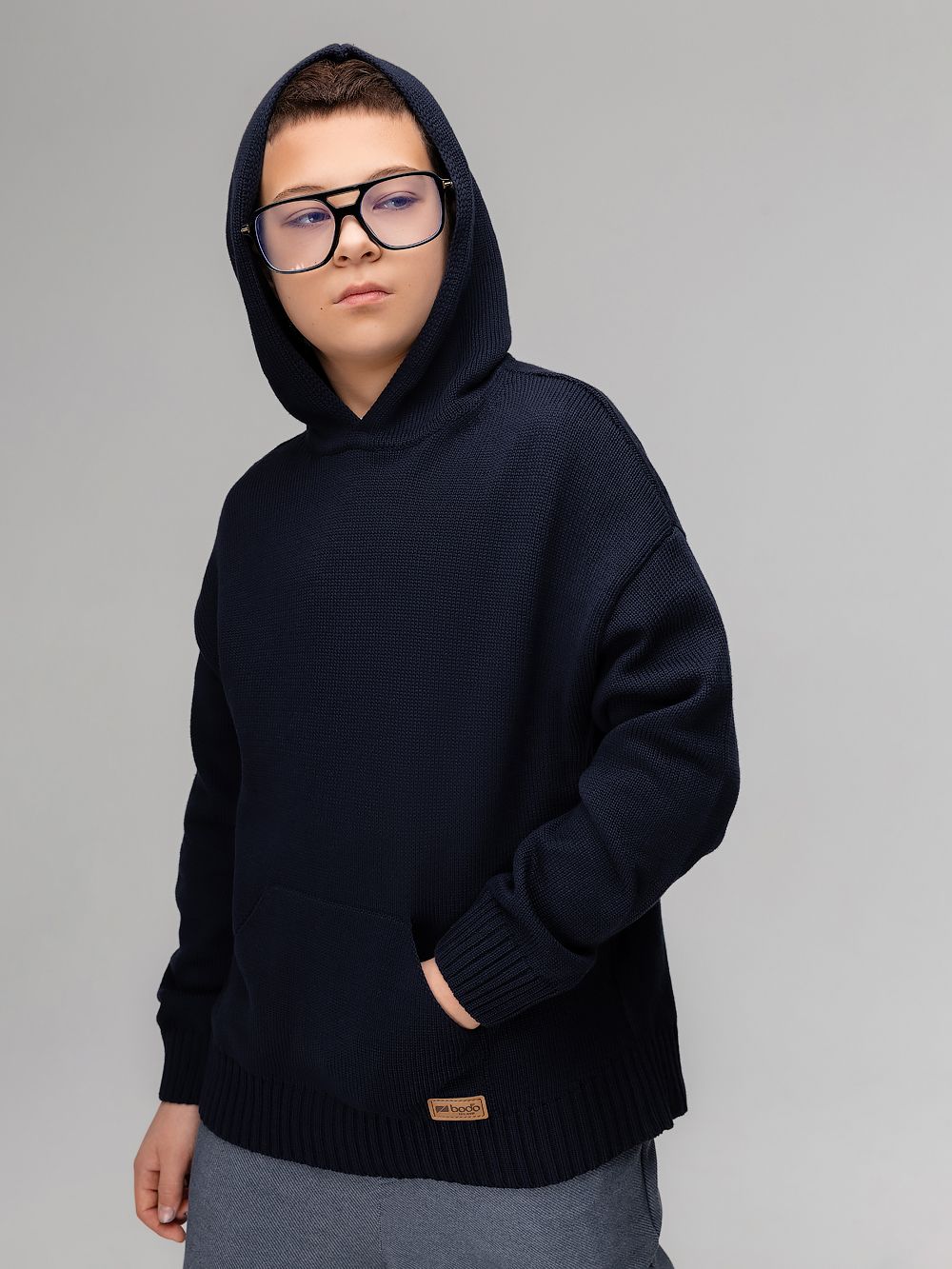 Свитер вязаный - фото 4