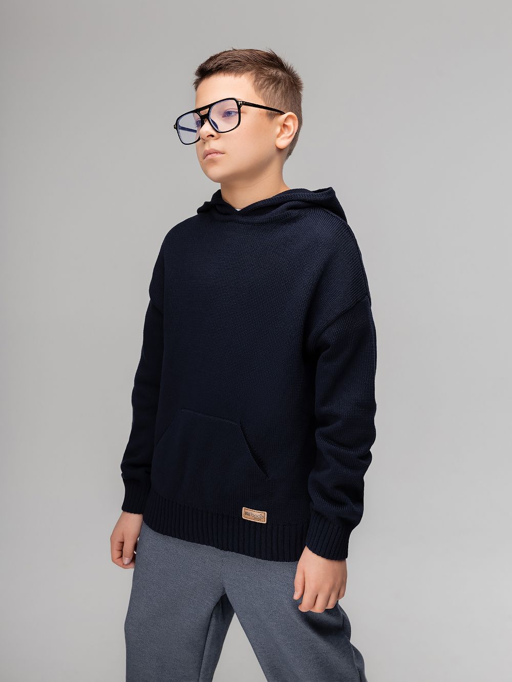 Свитер вязаный - фото 5