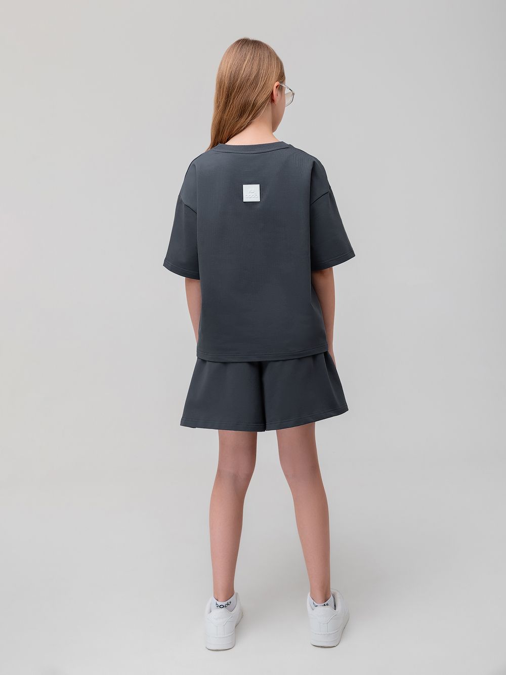 Костюм с юбкой-шортами - фото 5