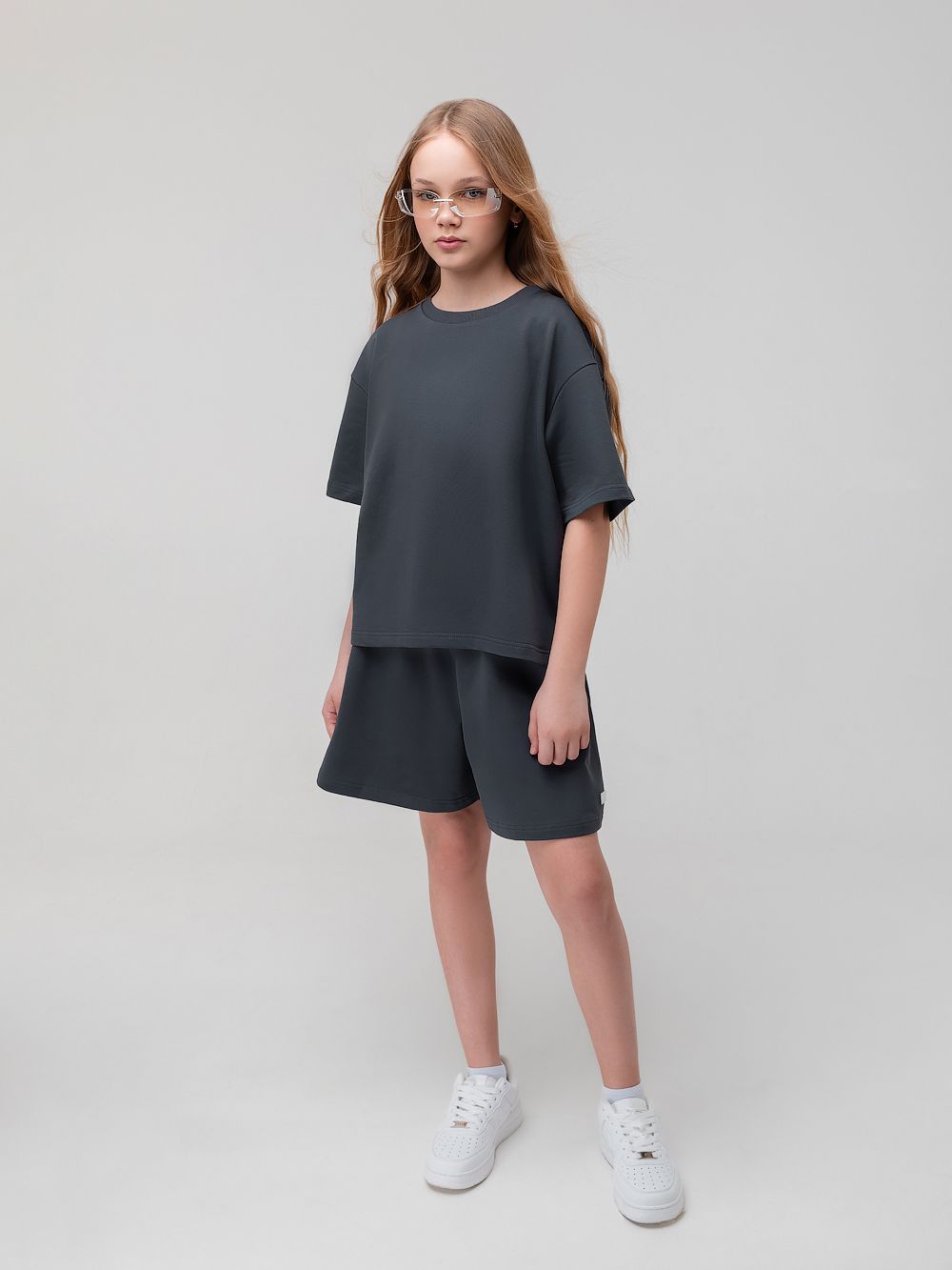 Костюм с юбкой-шортами - фото 2