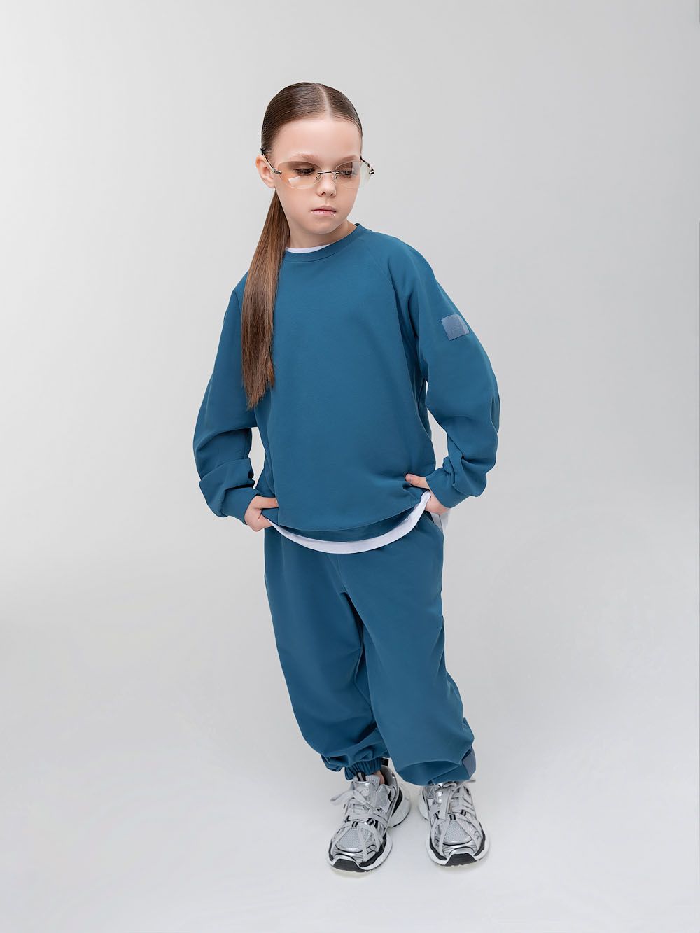 Костюм фрча со свитшотом - фото 2