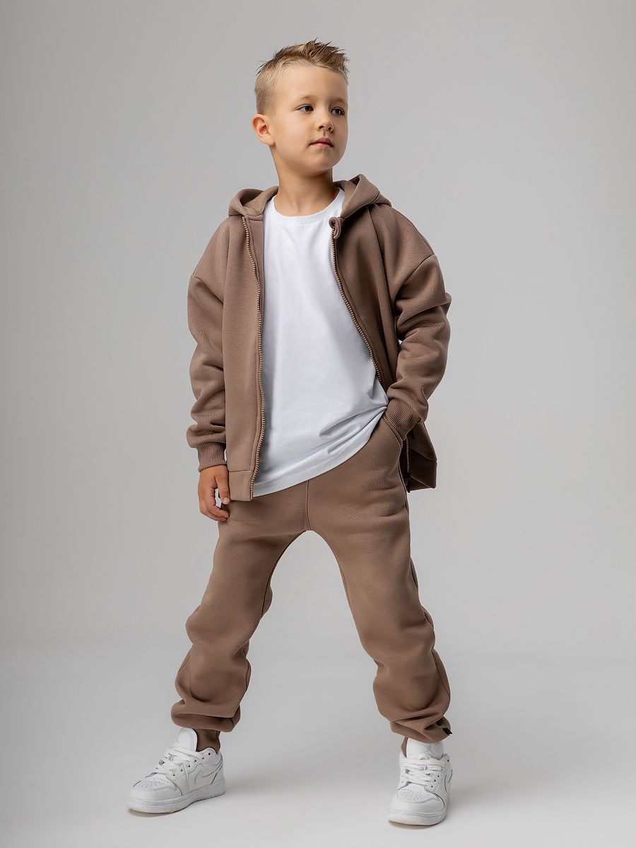 Костюм с капюшоном утеплённый - фото 1