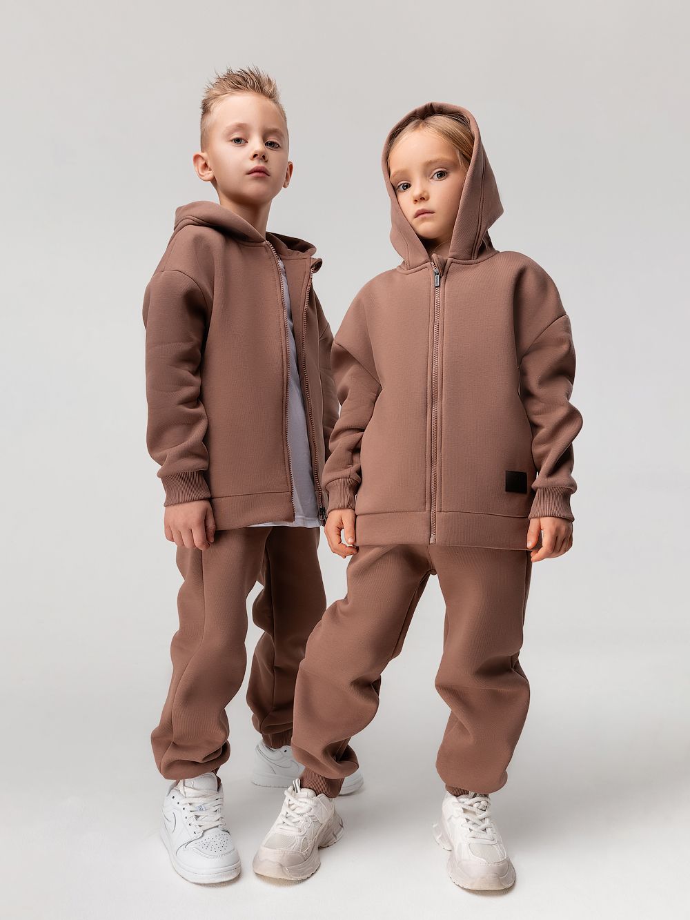 Костюм с капюшоном утеплённый - фото 1