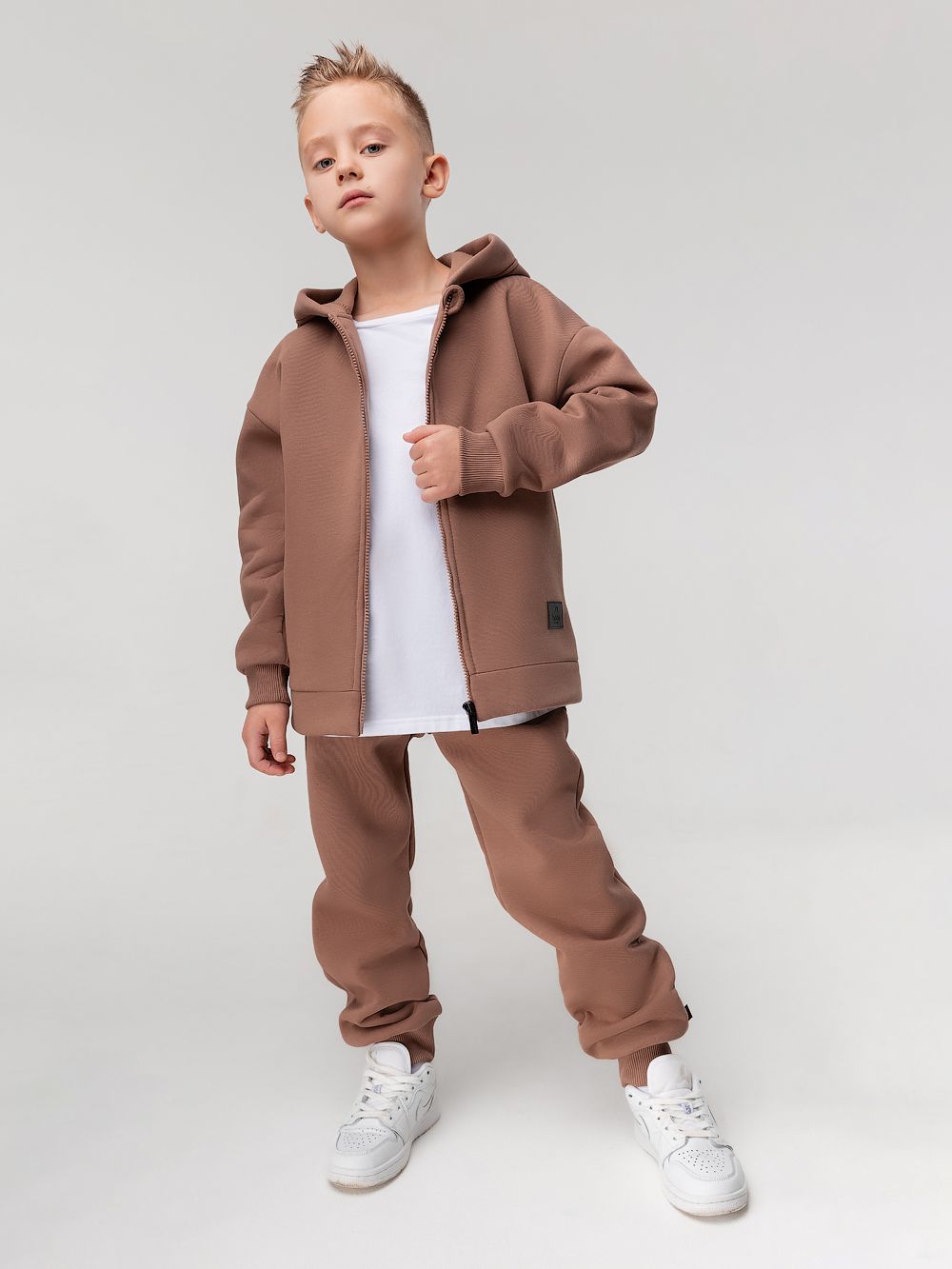 Костюм с капюшоном утеплённый - фото 3