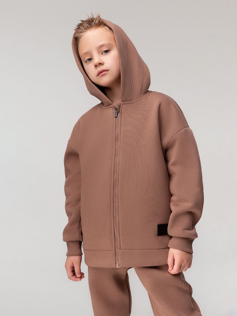 Костюм с капюшоном утеплённый - фото 4