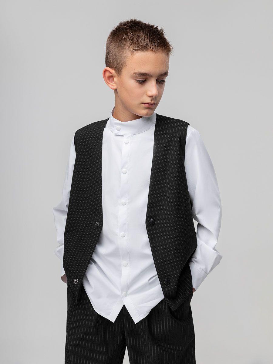 Жилет в полоску - фото 2