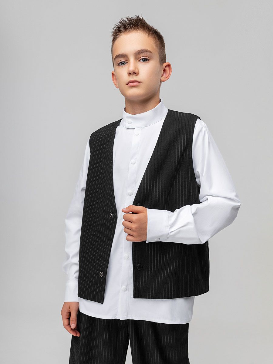 Жилет в полоску - фото 1