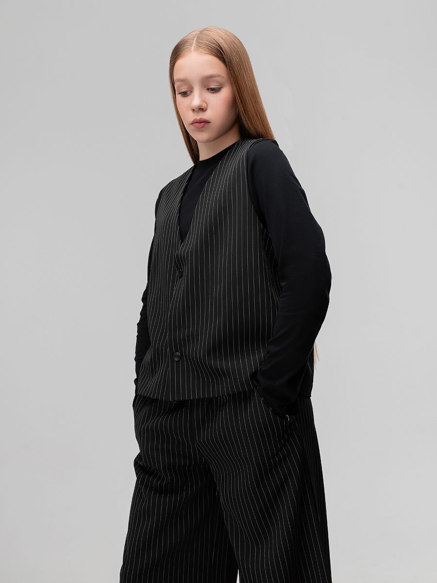 Жилет в полоску - фото 4