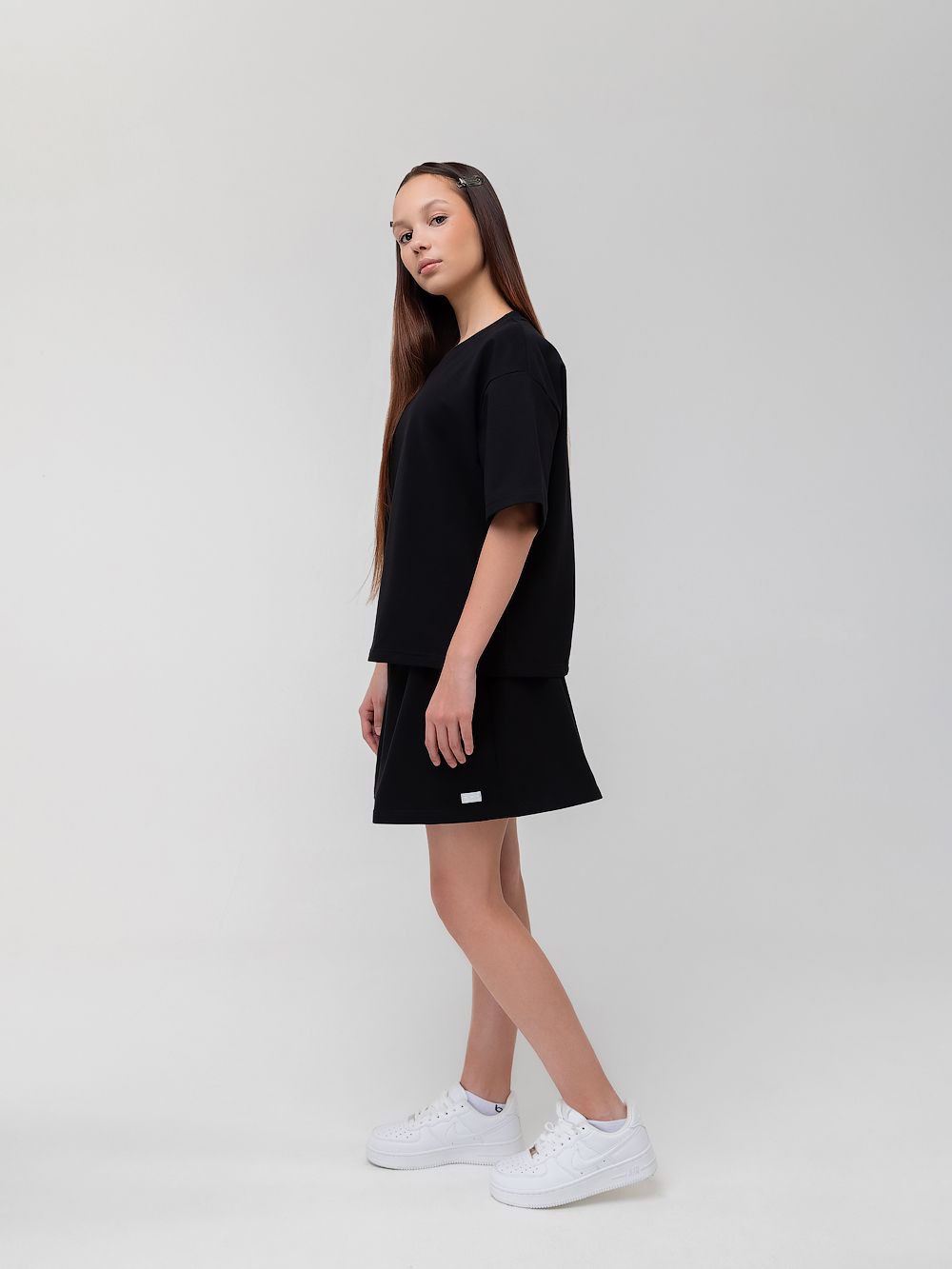 Костюм с юбкой-шортами - фото 3