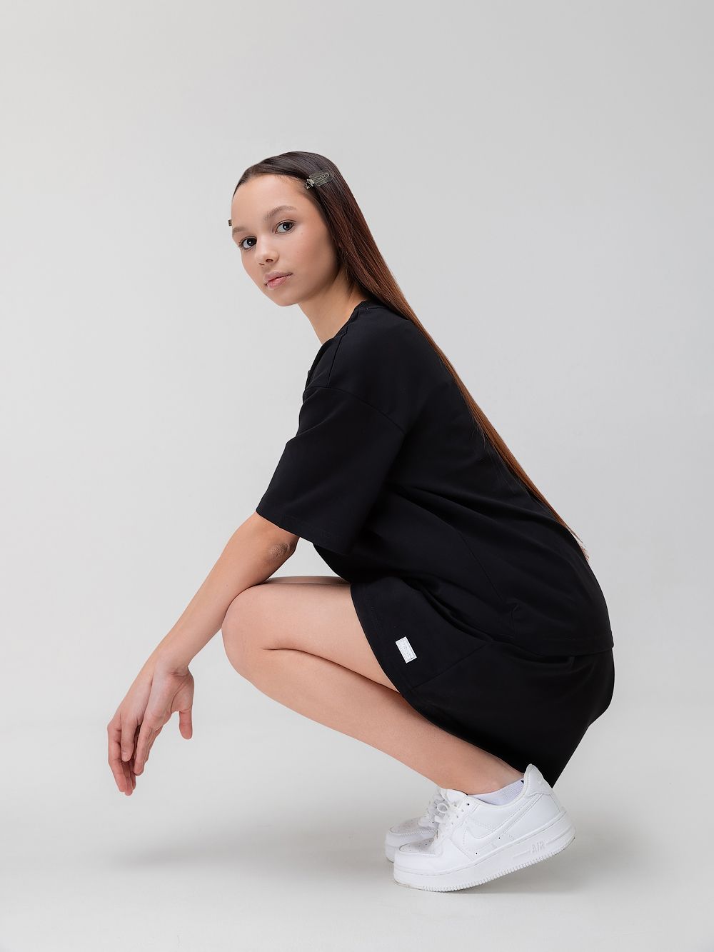 Костюм с юбкой-шортами - фото 7